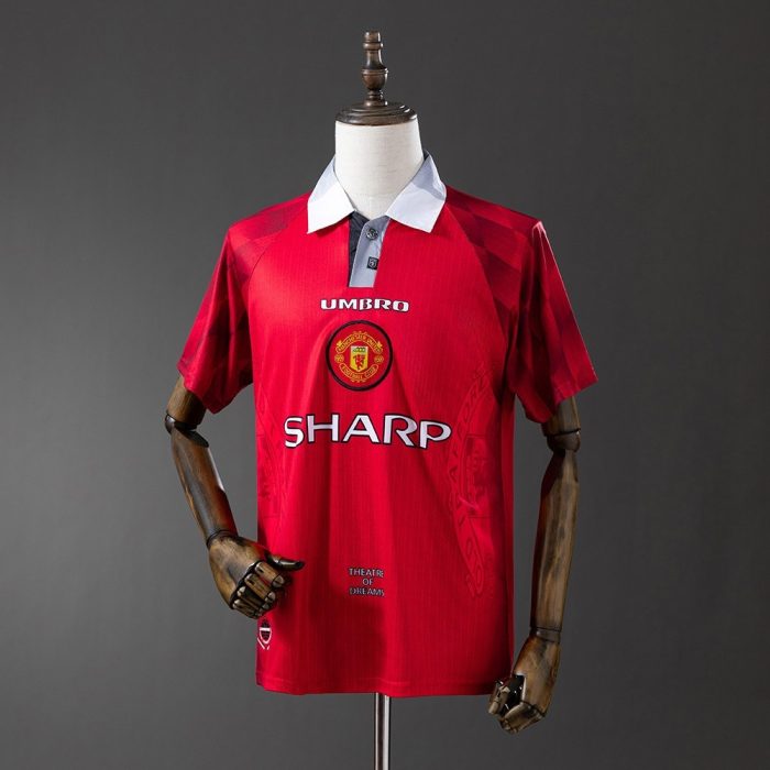 Man Utd 1996/97 Home Retro Jersey - 图片 8