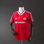 Manchester United 1984 Home Retro Jersey