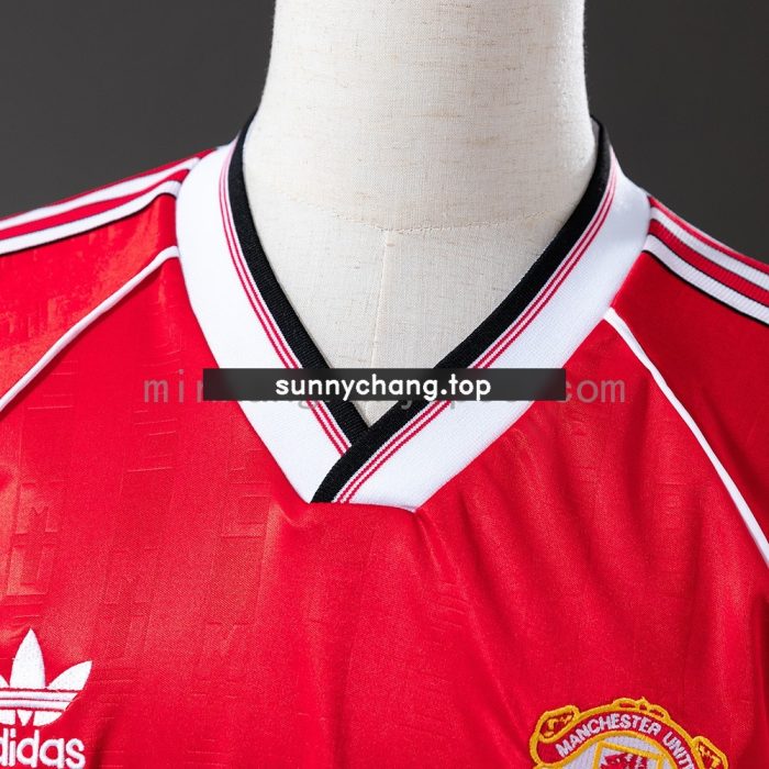 Manchester United 1984 Home Retro Jersey - 图片 6