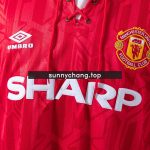 Retro 1992-1994 Manchester United Home Jersey S-XXL - 图片 5