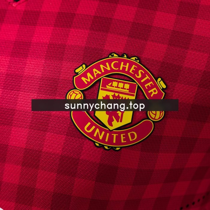 Retro 12/13 Manchester United Home Jersey S-XXL - 图片 5