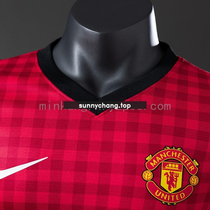 Retro 12/13 Manchester United Home Jersey S-XXL - 图片 7