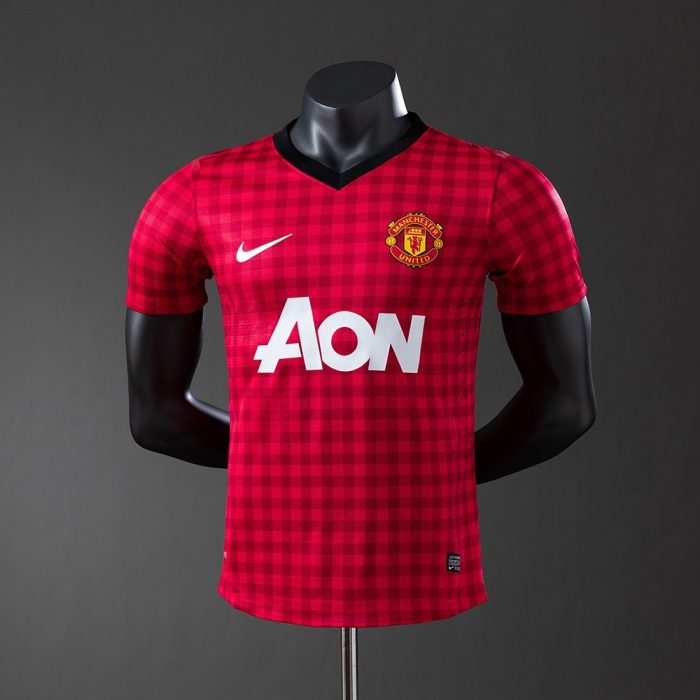 Retro 12/13 Manchester United Home Jersey S-XXL - 图片 9