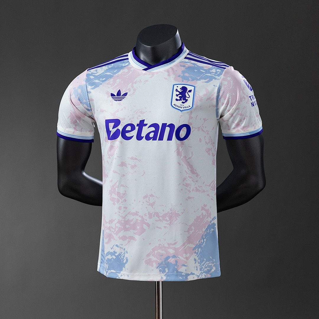 Aston Villa 25/26 Player Version Away Jersey