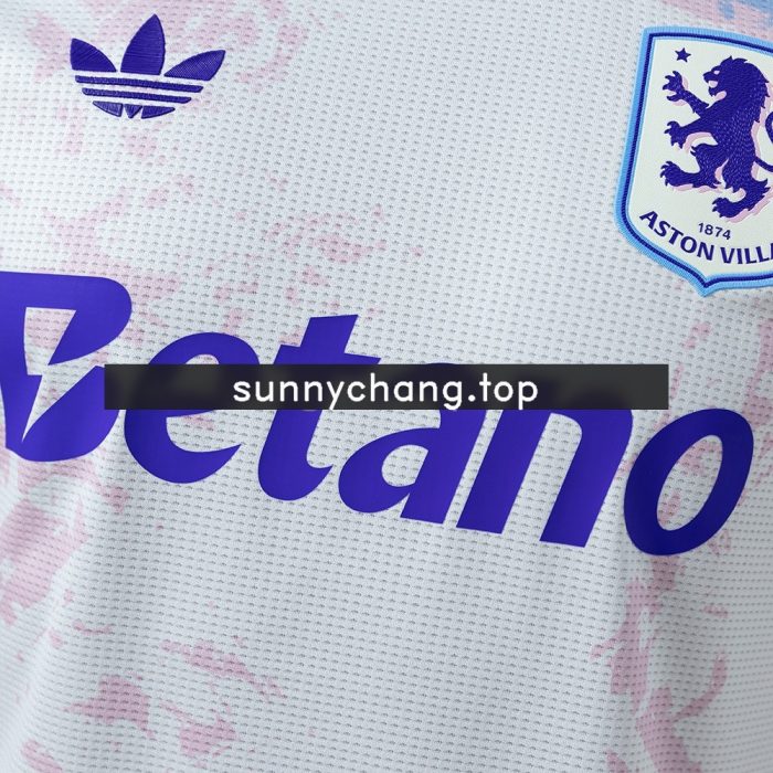Aston Villa 25/26 Player Version Away Jersey - 图片 5