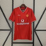 Manchester United 2000-2002 Home Retro Jersey S-XXL