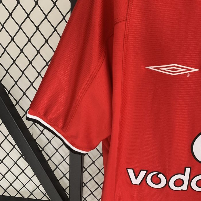 Manchester United 2000-2002 Home Retro Jersey S-XXL - 图片 5