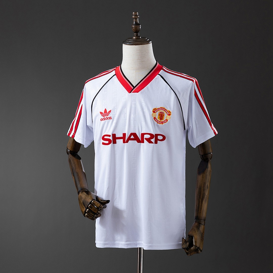 JER-3260_1 Man Utd 1988/90 Away Retro Jersey - 图片 1