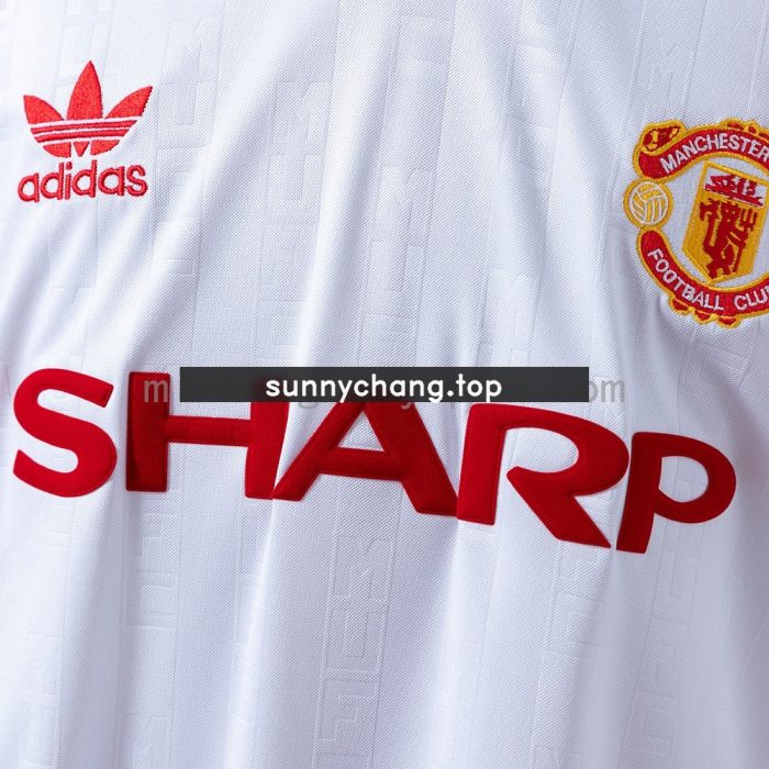 Man Utd 1988/90 Away Retro Jersey - 图片 5