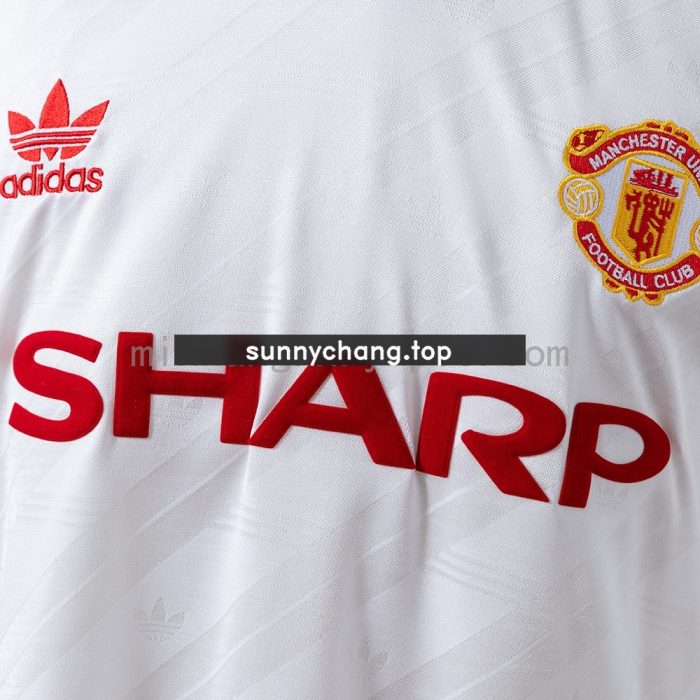 Man Utd 1986/88 Away Retro Jersey - 图片 5