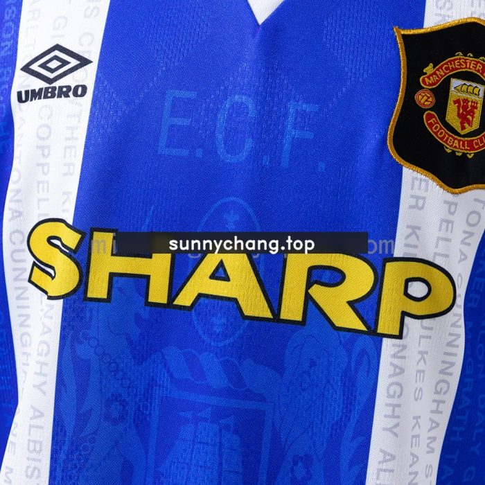 Man Utd 1994/96 Away Retro Jersey - 图片 5