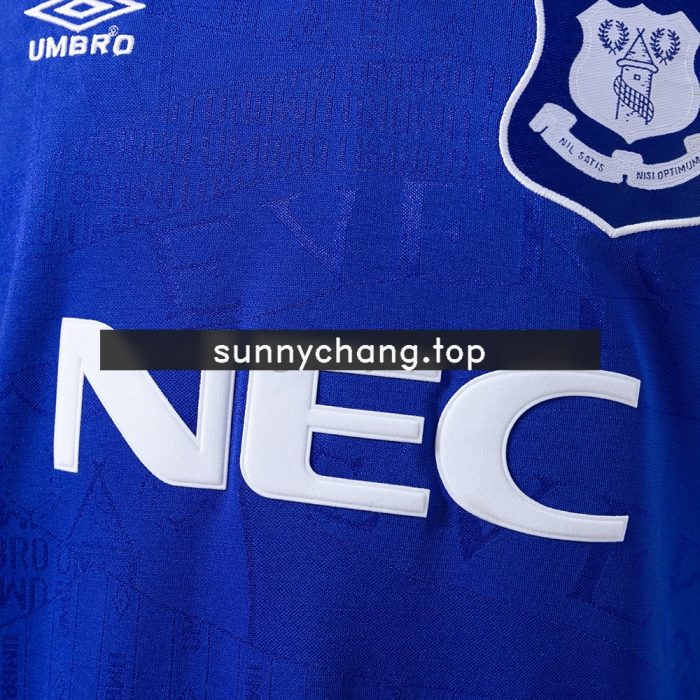 Everton 1994/1995 Home Retro Jersey - 图片 5