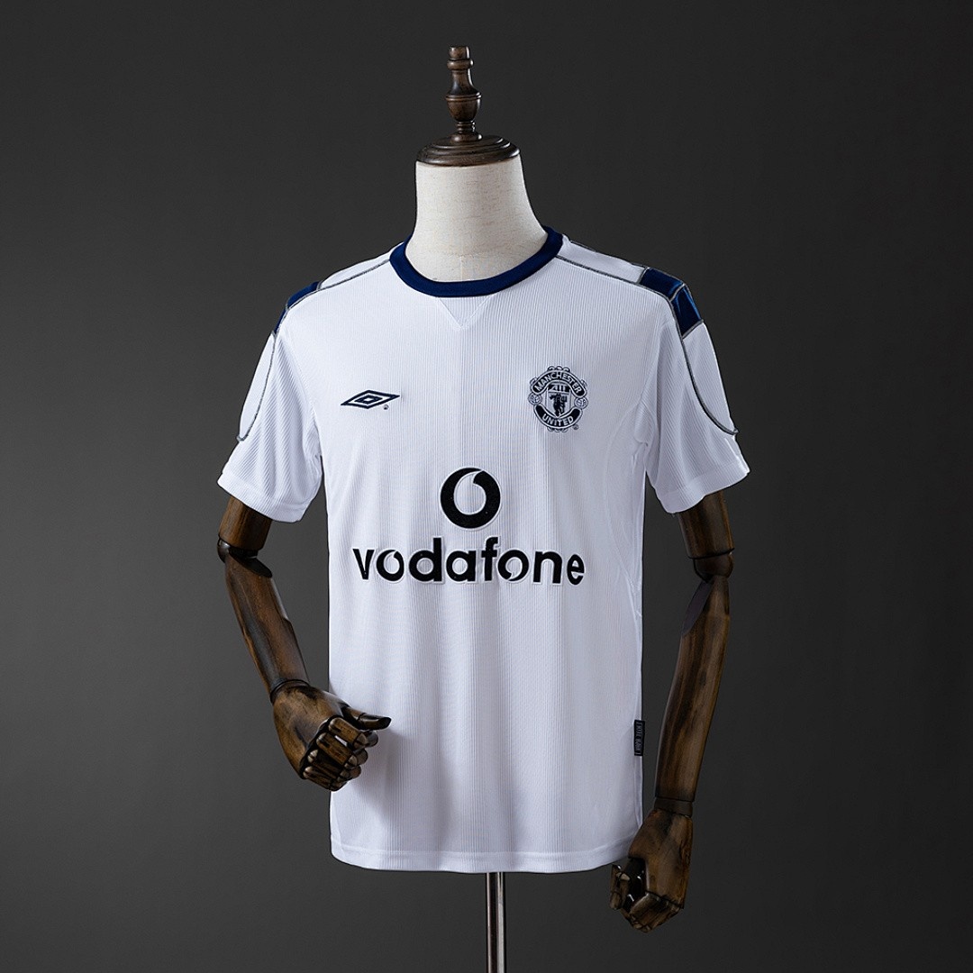 JER-3268_1 Man Utd 2000-2001 Away Retro Jersey S-XXL - 图片 1