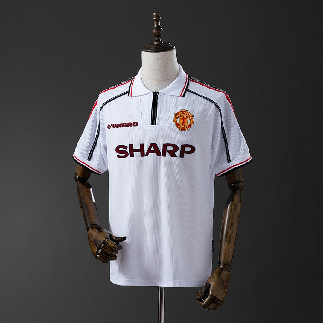 JER-3271_1 Retro 98/99 Manchester United Commemorative Edition - 图片 1