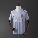 Man Utd 2007 Goalkeeper Grey Retro Jersey
