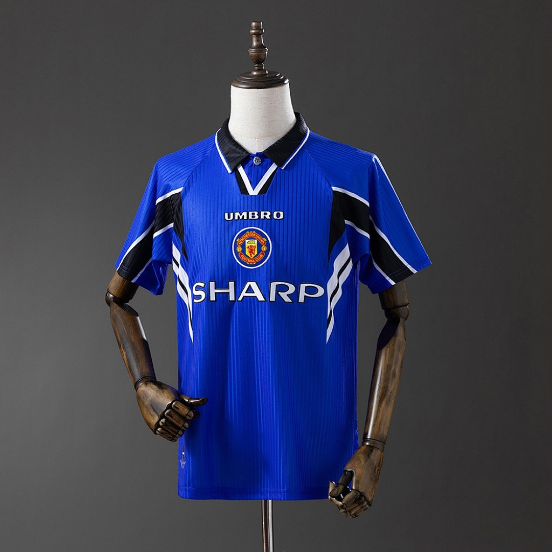 JER-3273_1 Man Utd 1996-1998 Away Retro Jersey - 图片 1