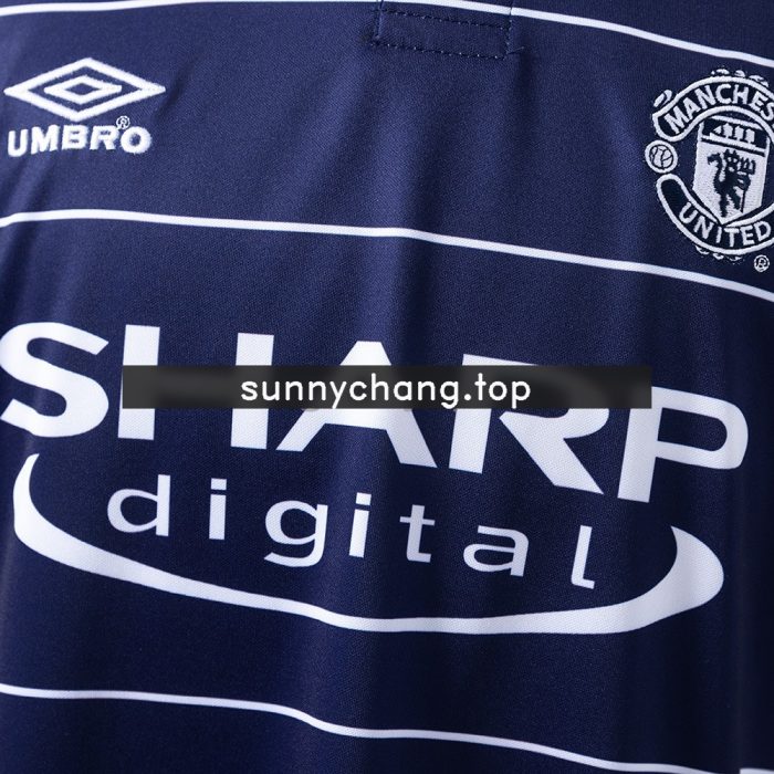 Man Utd 1999-2000 Away Retro Jersey - 图片 6