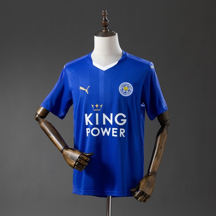 Leicester City 2015-2016 Home Retro Jersey - 图片 8