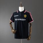Retro 1998-1999 Manchester United Black Jersey