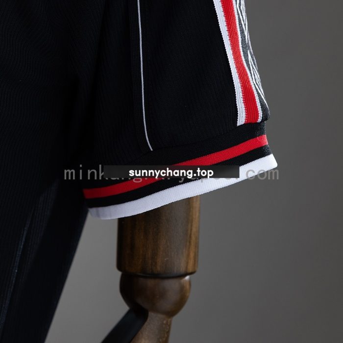 Retro 1998-1999 Manchester United Black Jersey - 图片 2