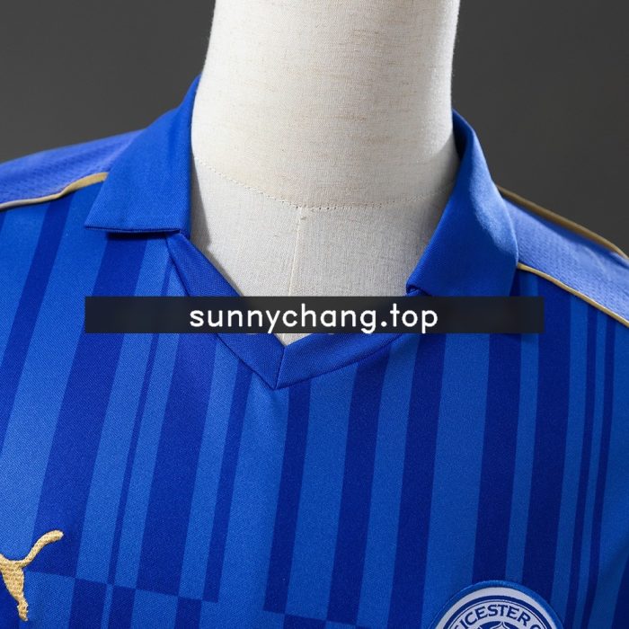 Leicester City 2016/17 Home Retro Jersey - 图片 6