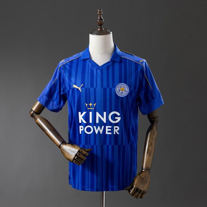 Leicester City 2016/17 Home Retro Jersey - 图片 8