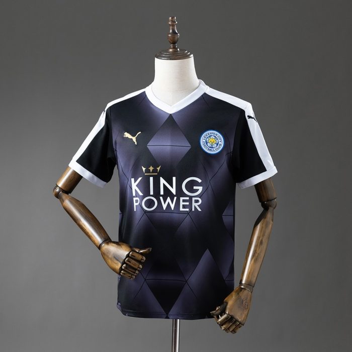 Leicester City 2015-2016 Away Retro Shirt - 图片 8