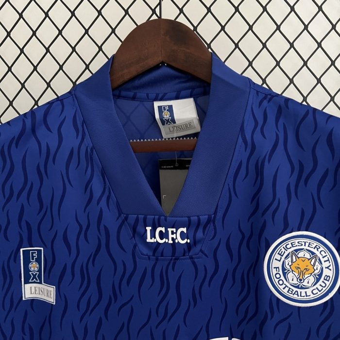 Leicester City 1992-1994 Home Retro Shirt - 图片 3