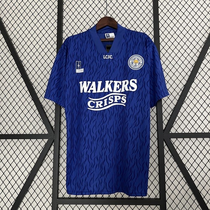 Leicester City 1992-1994 Home Retro Shirt - 图片 4