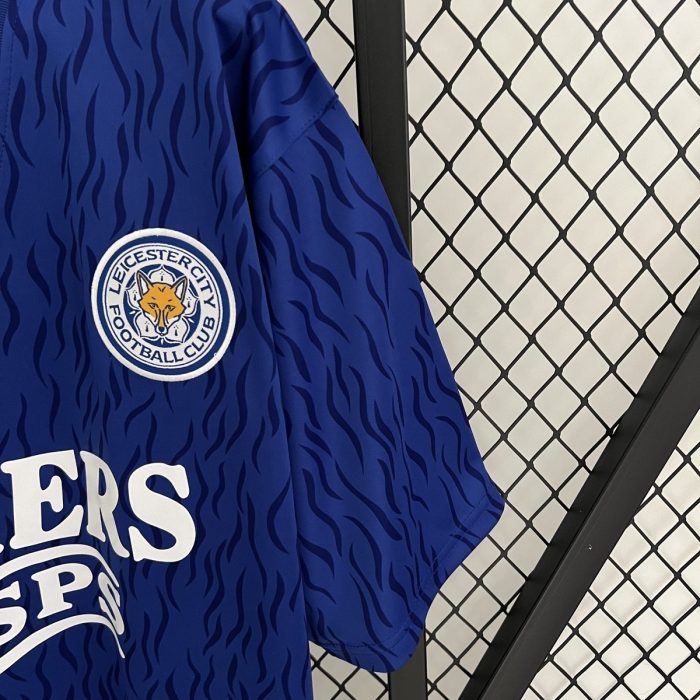 Leicester City 1992-1994 Home Retro Shirt - 图片 8