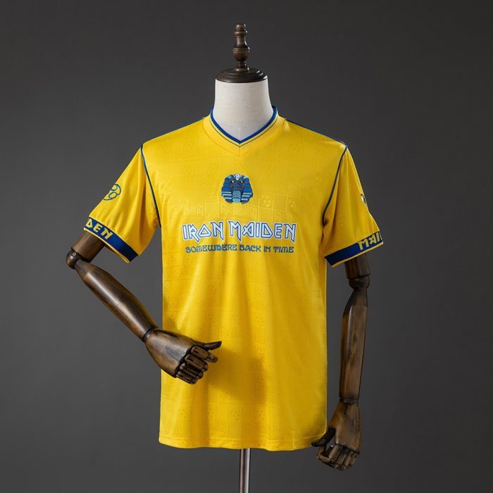 West Ham United 2008 Retro Yellow Jersey - 图片 2