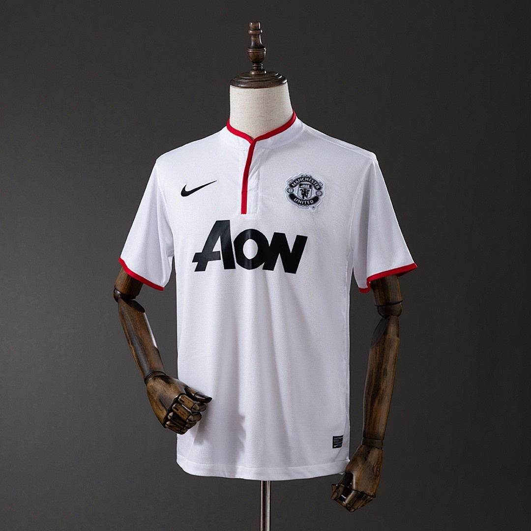JER-3292_1 Retro 13/14 Manchester United Away Jersey S-XXL - 图片 1