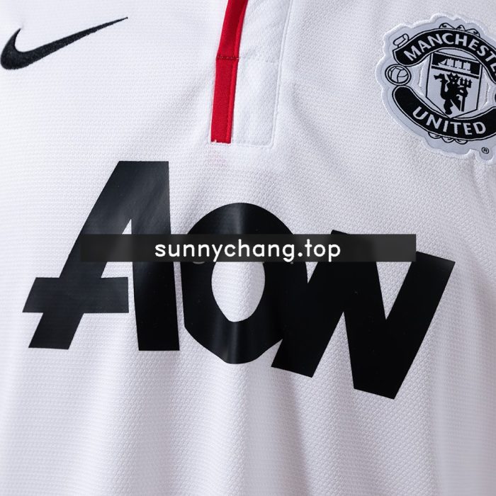 Retro 13/14 Manchester United Away Jersey S-XXL - 图片 6