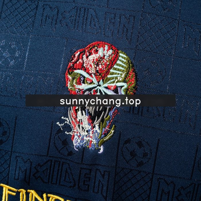 Iron Maiden x West Ham United 2010 Home Retro Jersey - 图片 6