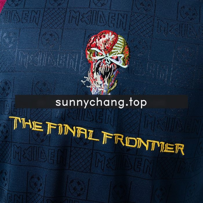 Iron Maiden x West Ham United 2010 Home Retro Jersey - 图片 7
