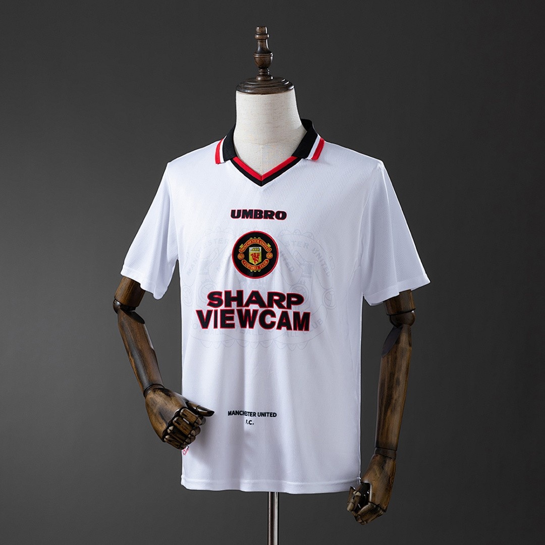 JER-3294_1 Manchester United 1996/97 Away Retro Jersey S-XXL - 图片 1