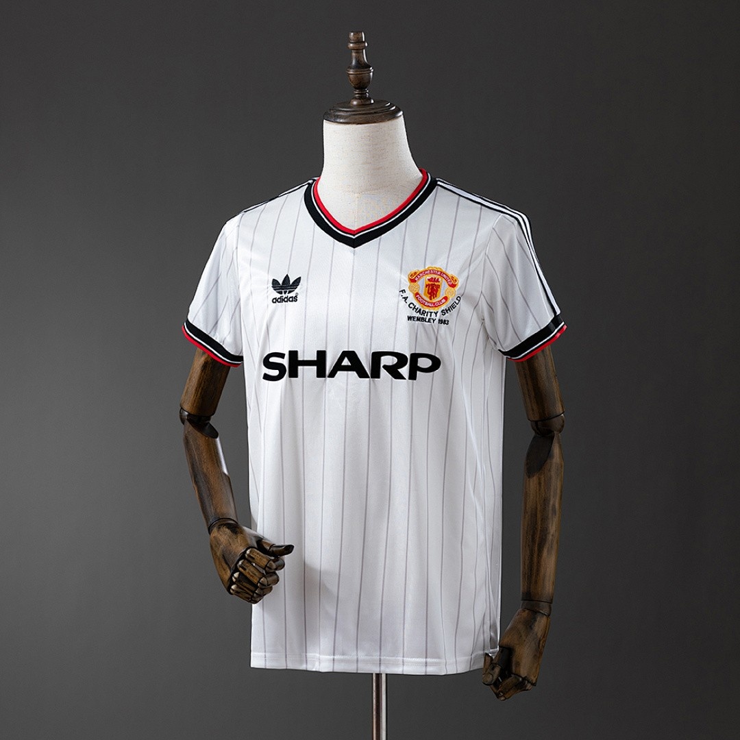 JER-3298_1 Man Utd 1983 Away Retro Jersey - 图片 1