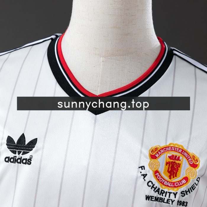 Man Utd 1983 Away Retro Jersey - 图片 6