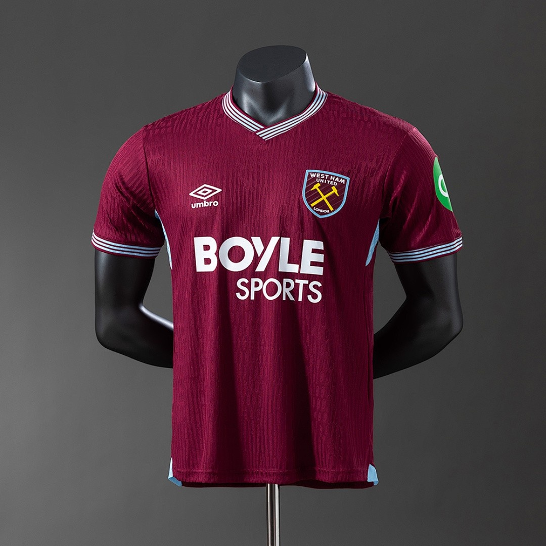 JER-3303_1 West Ham United 25/26 Player Version Home Jersey - 图片 1
