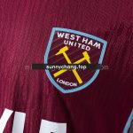 West Ham United 25/26 Player Version Home Jersey - 图片 5