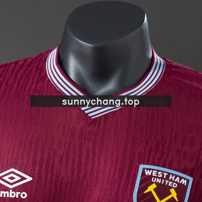 West Ham United 25/26 Player Version Home Jersey - 图片 7