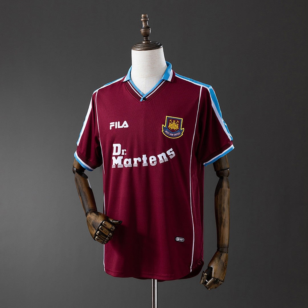 West Ham United 1999-2001 Home Retro Shirt