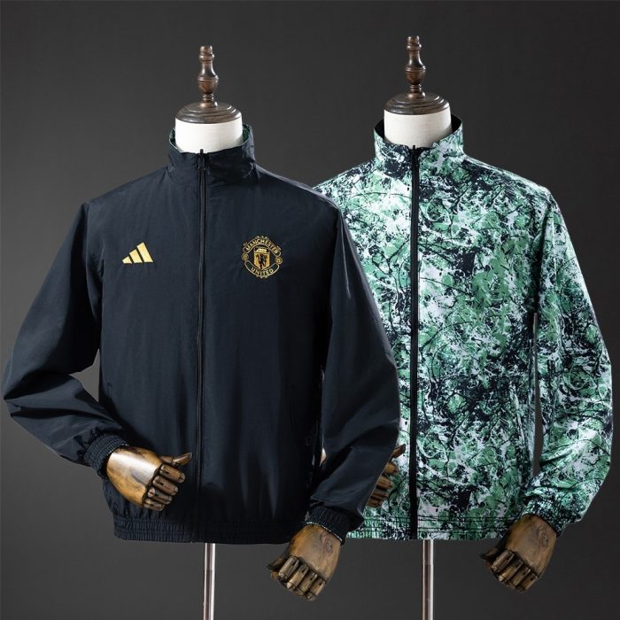 25/26 Man Utd Trench Coat Reversible S-3XL - 图片 4