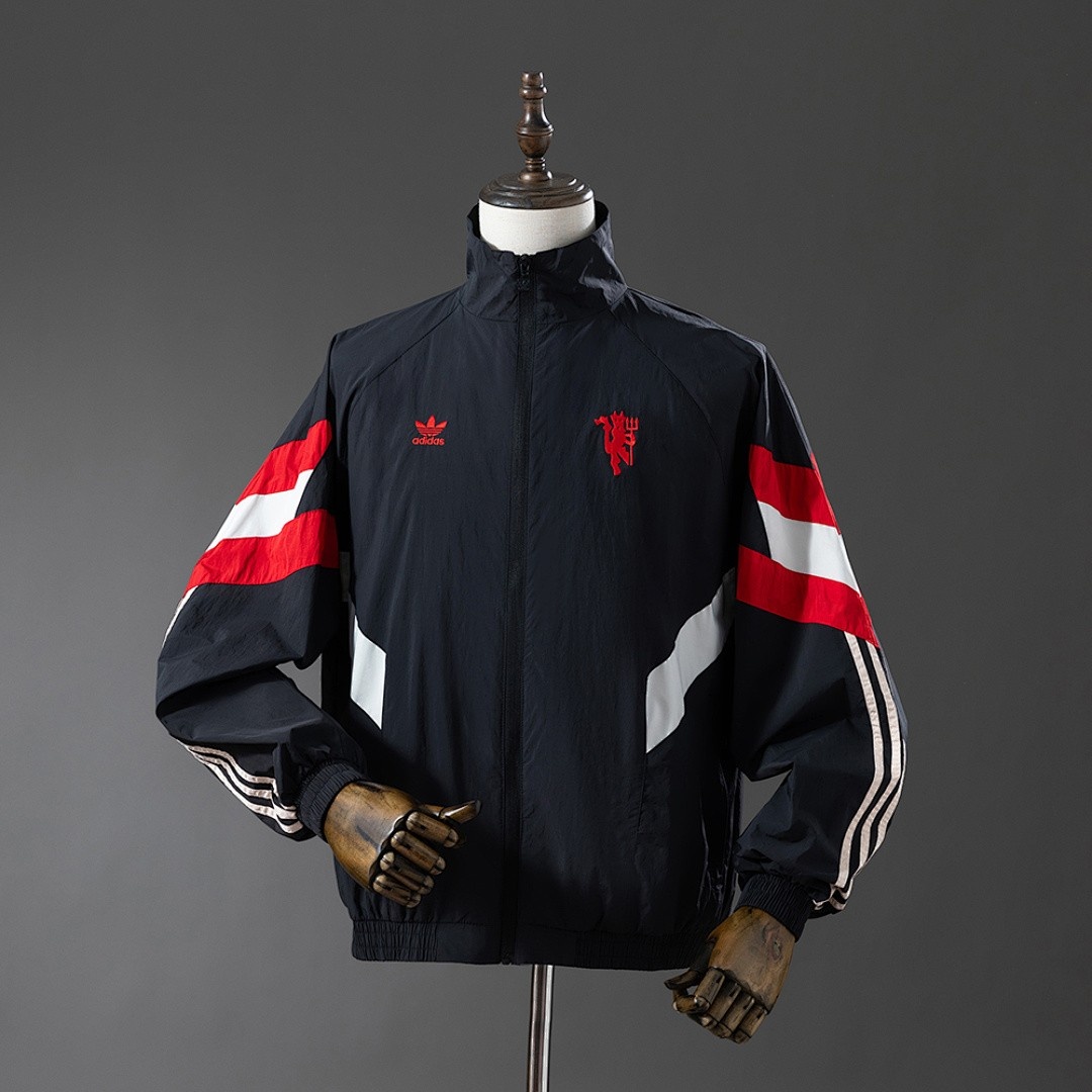 JER-3313_1 25/26 Man Utd Windbreaker S-XXL - 图片 1