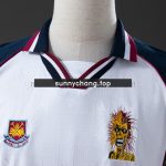 West Ham United 1999 Away (Iron Lady) Retro Jersey - 图片 6