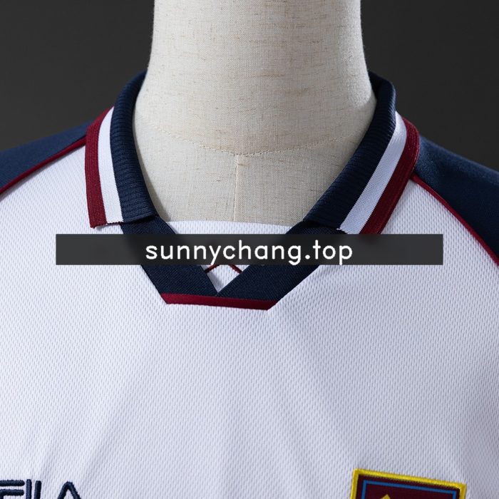 West Ham United 1999-2001 Away Retro Jersey - 图片 7