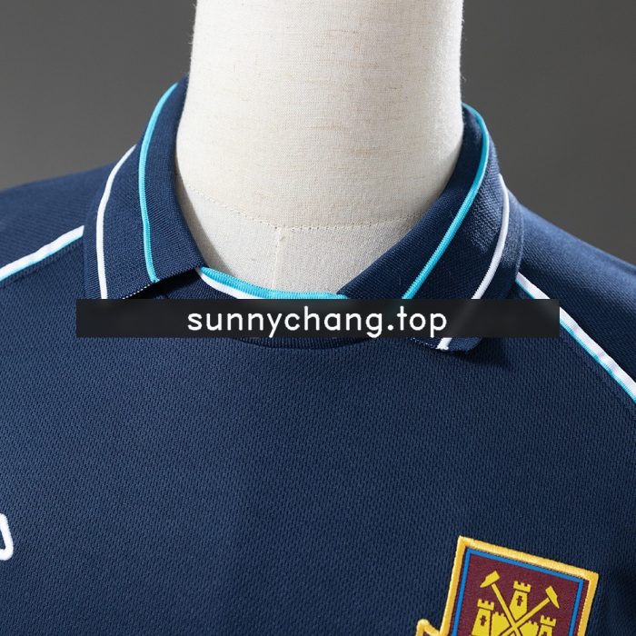 West Ham United 1999-2001 Third Away Retro Jersey - 图片 8
