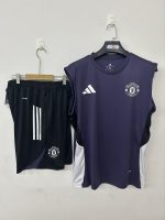25/26 Man Utd Training Suit Purple - 图片 2