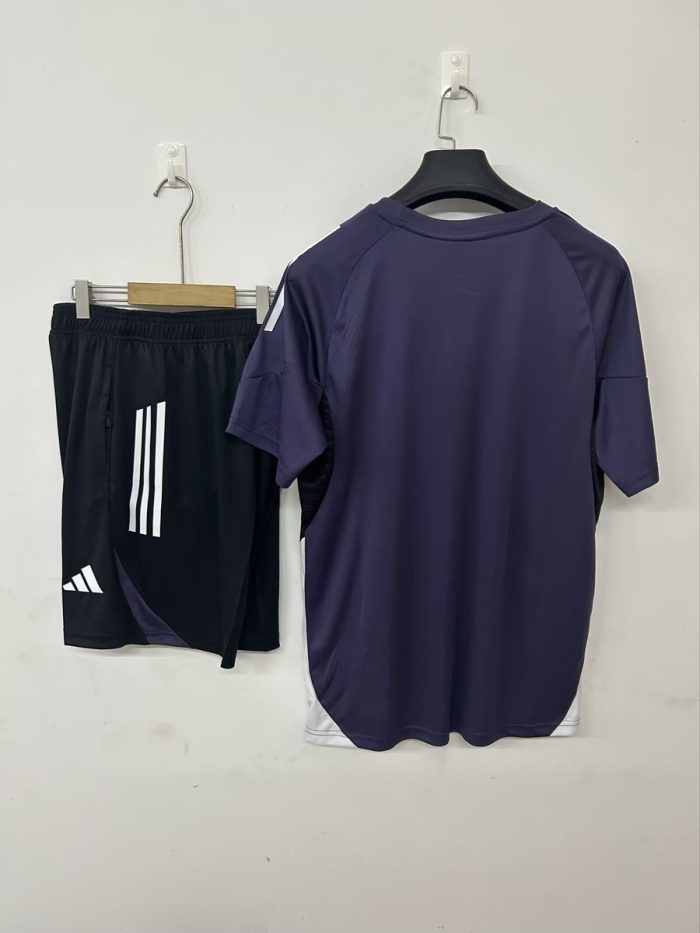 25/26 Man Utd Training Suit Purple - 图片 2