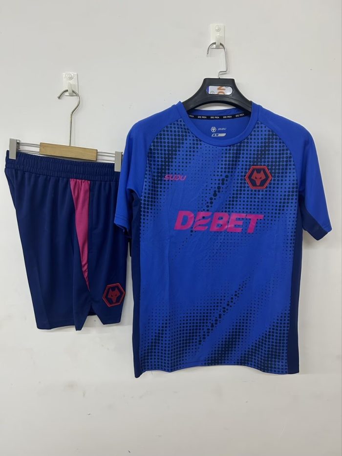 25/26 Manchester United Training Suit Blue - 图片 3